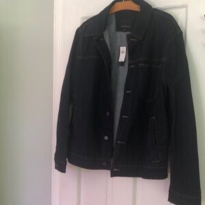 Banana Republic Men’s Trucker Jean Jacket size Large New Tags